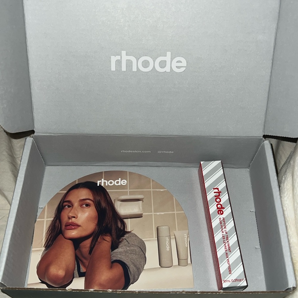 Rhode Limited Edition Lip Peptide Treatment: Peppermint Glaze